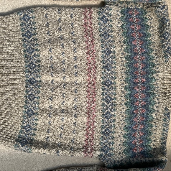 Vintage Eddie Bauer Crewneck Fair Isle Sweater - Picture 8 of 10